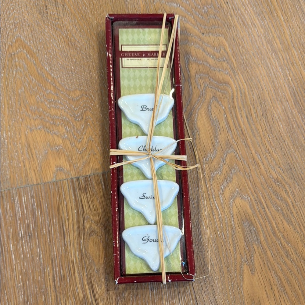 Cheese Marker Set - White